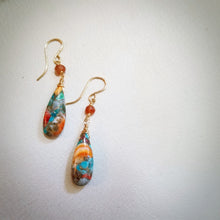 Load image into Gallery viewer, Oyster Copper Turquoise