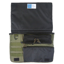 Load image into Gallery viewer, Parachute Nylon Laptop Organiser Olive